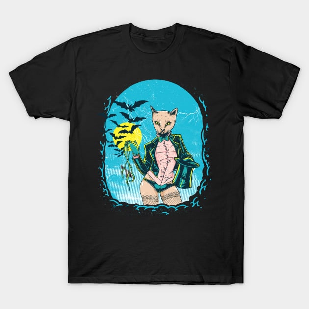 Kinky sphynx T-Shirt by ReignGFX